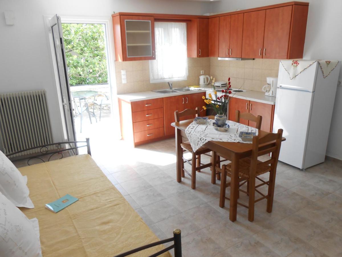 Chrysolithos Kerami Apartments Khalkíon Exterior foto